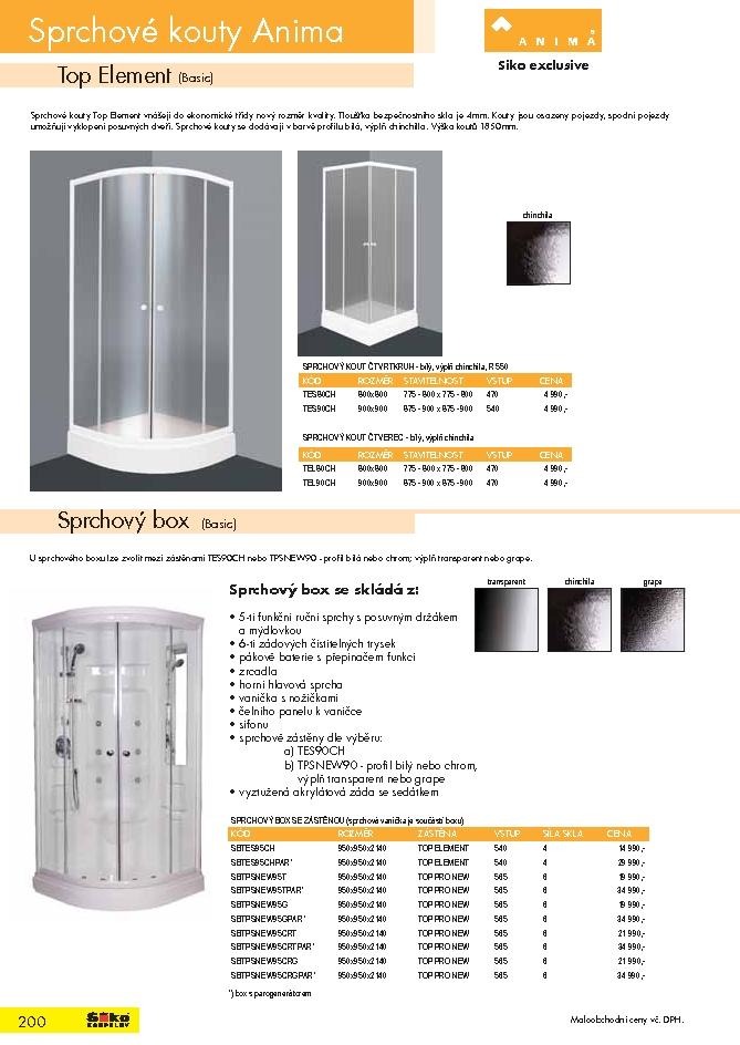 letk Siko koupelny katalog 3. st strana 1