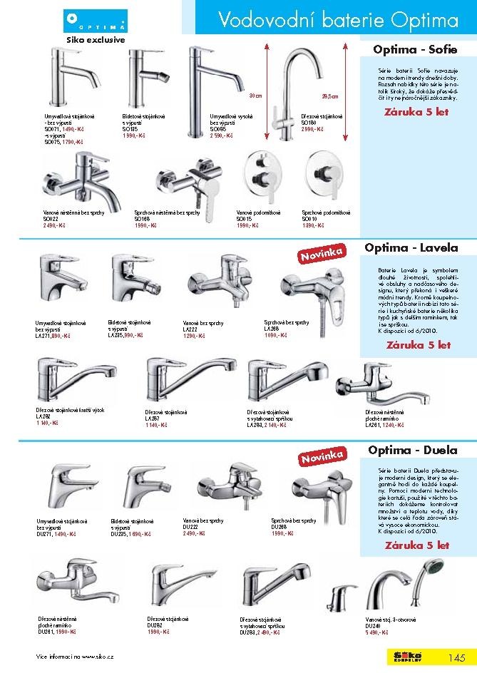 letk Siko koupelny katalog 2. st strana 1