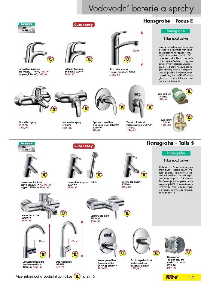 letk Siko koupelny katalog 2. st strana 1