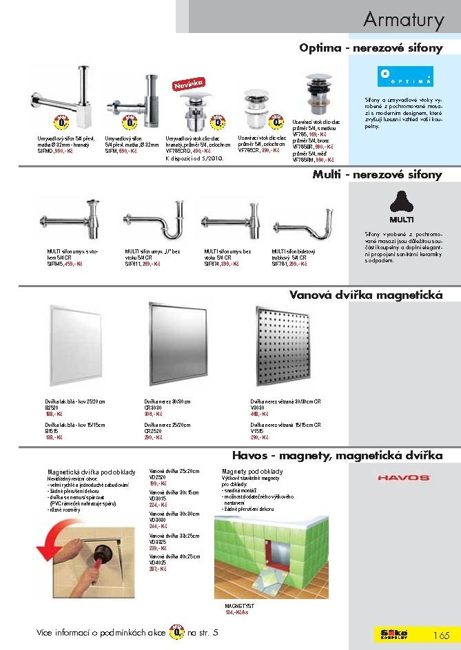 letk Siko koupelny katalog 2. st strana 1