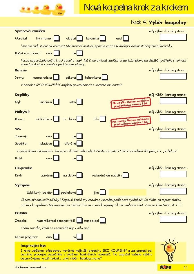 letk Siko koupelny katalog 1. st strana 1