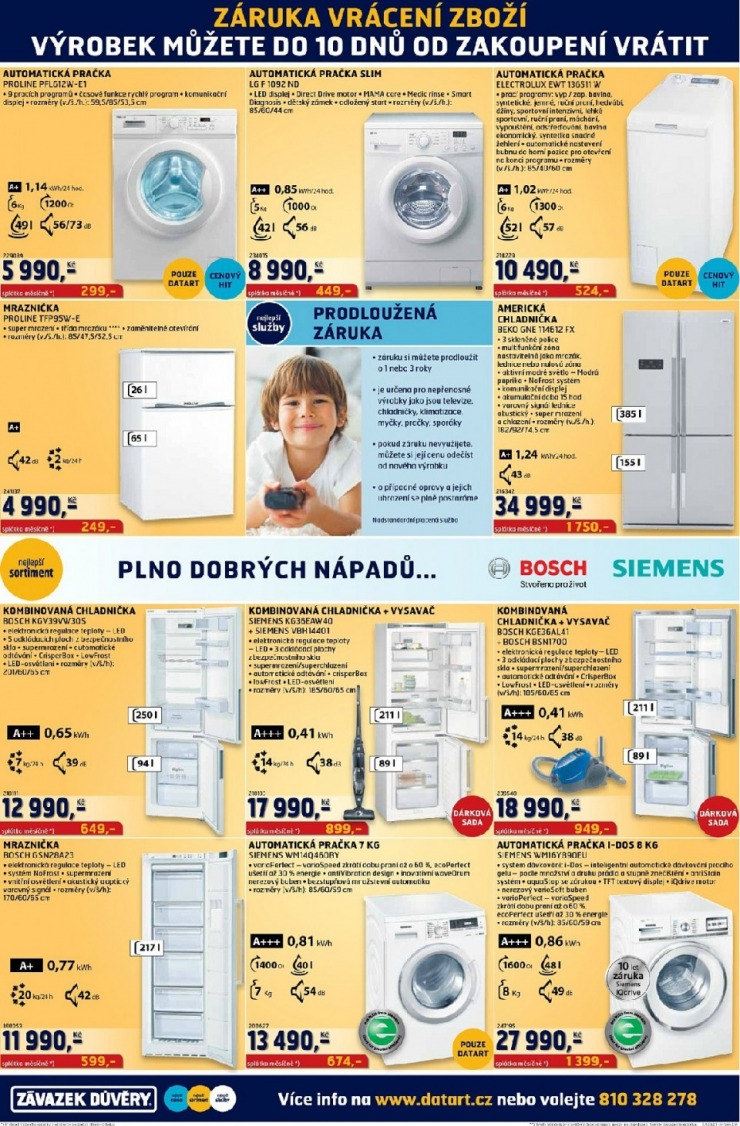 leták Datart strana 1 leták Datart strana 1