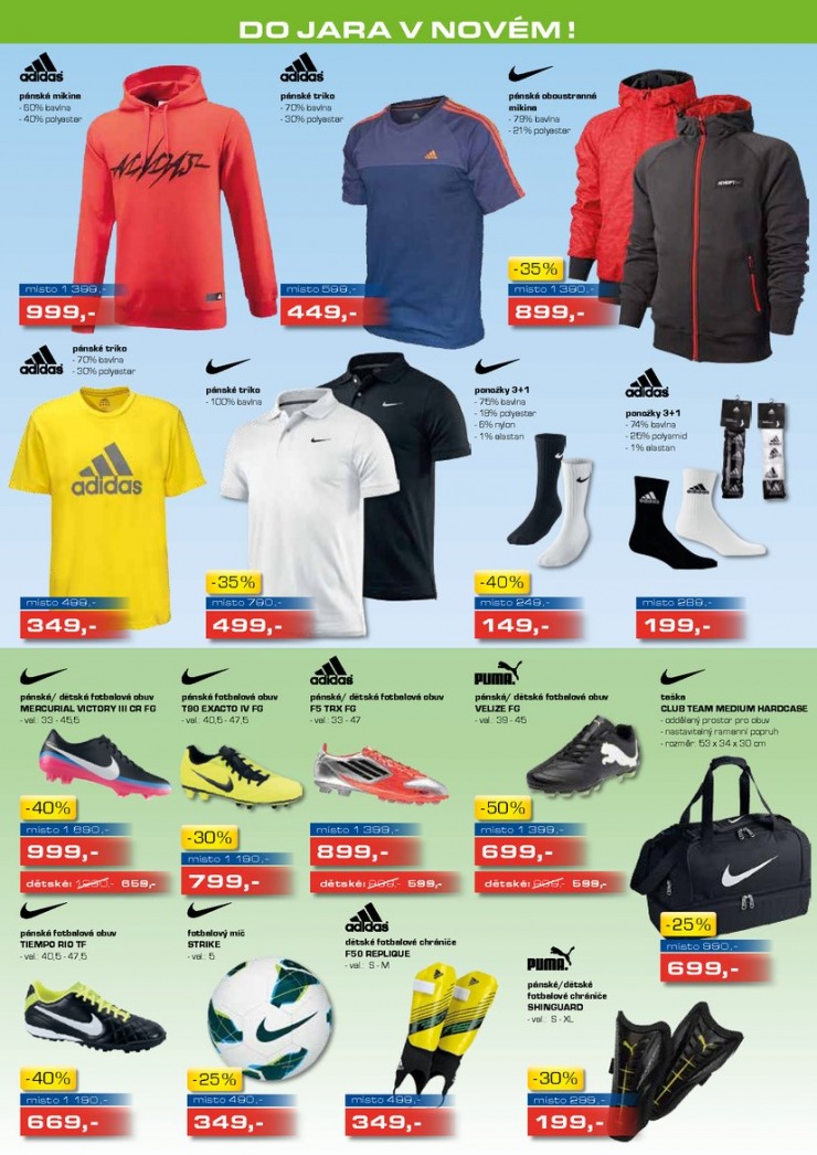 leták Sportisimo Aktuální leták od 14.2.2013 strana 1 leták Sportisimo Aktuální leták od 14.2.2013 strana 1