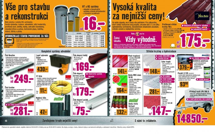 letk Hornbach Aktuln letk od 1.4.2013 strana 1