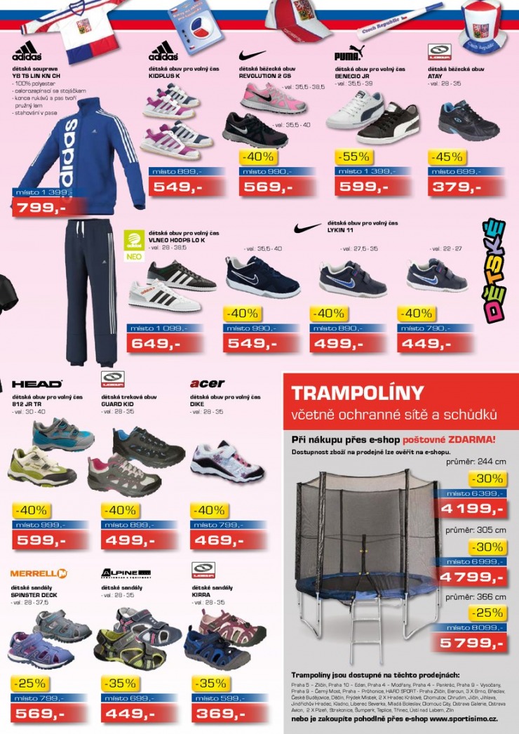 leták Sportisimo Aktuální leták od 18.4.2013 strana 1 leták Sportisimo Aktuální leták od 18.4.2013 strana 1