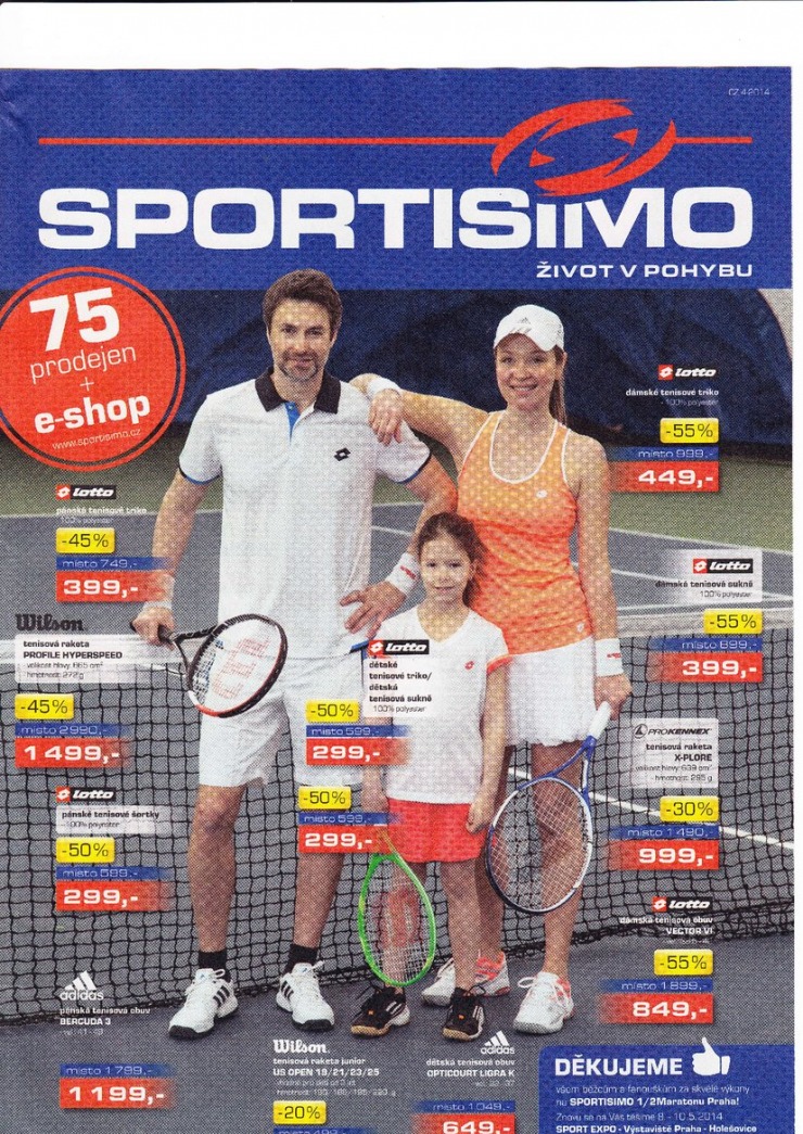 letk Sportisimo Aktuln letk od 17.4.2014 strana 1