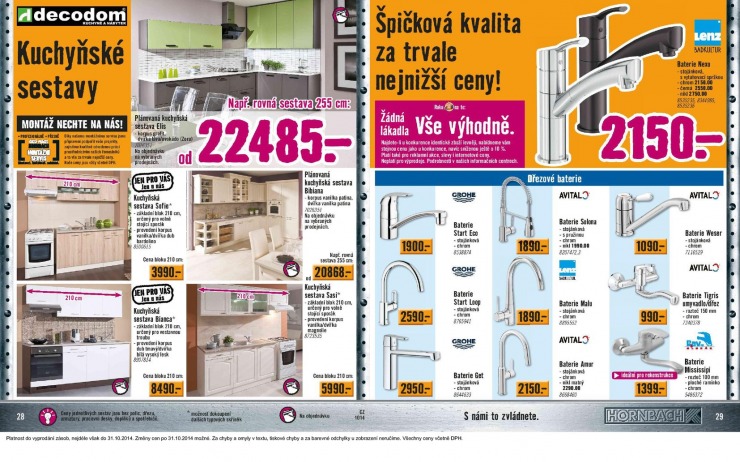 letk Hornbach Aktuln letk od 27.9.2014 strana 1