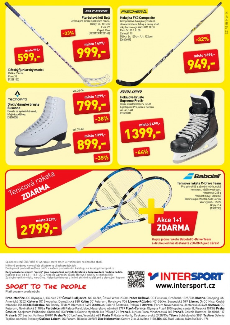 letk Intersport Aktuln letk od 6.11.2014 strana 1