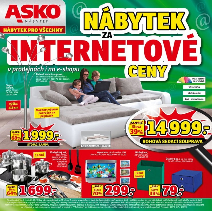 letk Asko nbytek katalog od 6.11.2014 strana 1