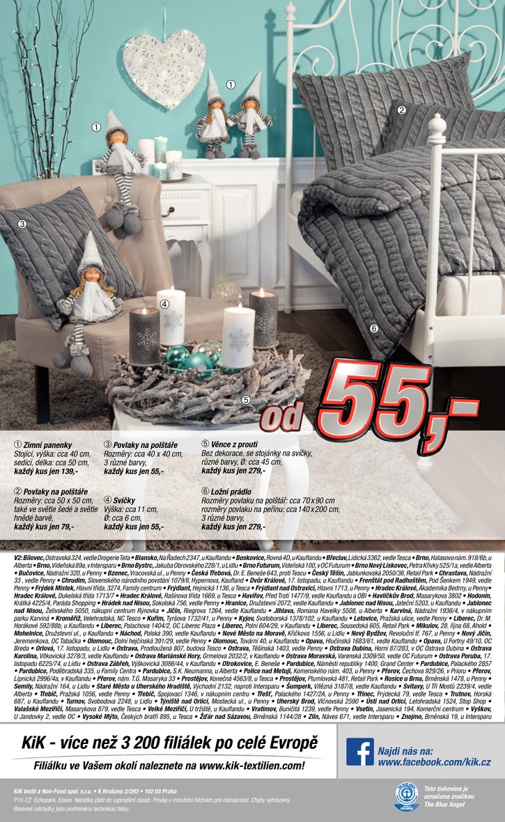 letk Kik textil Prospekt od 12.11.2014 strana 1