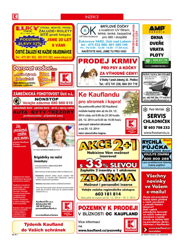 letk Kaufland Aktuln nabdka od 18.12.2014 strana 1