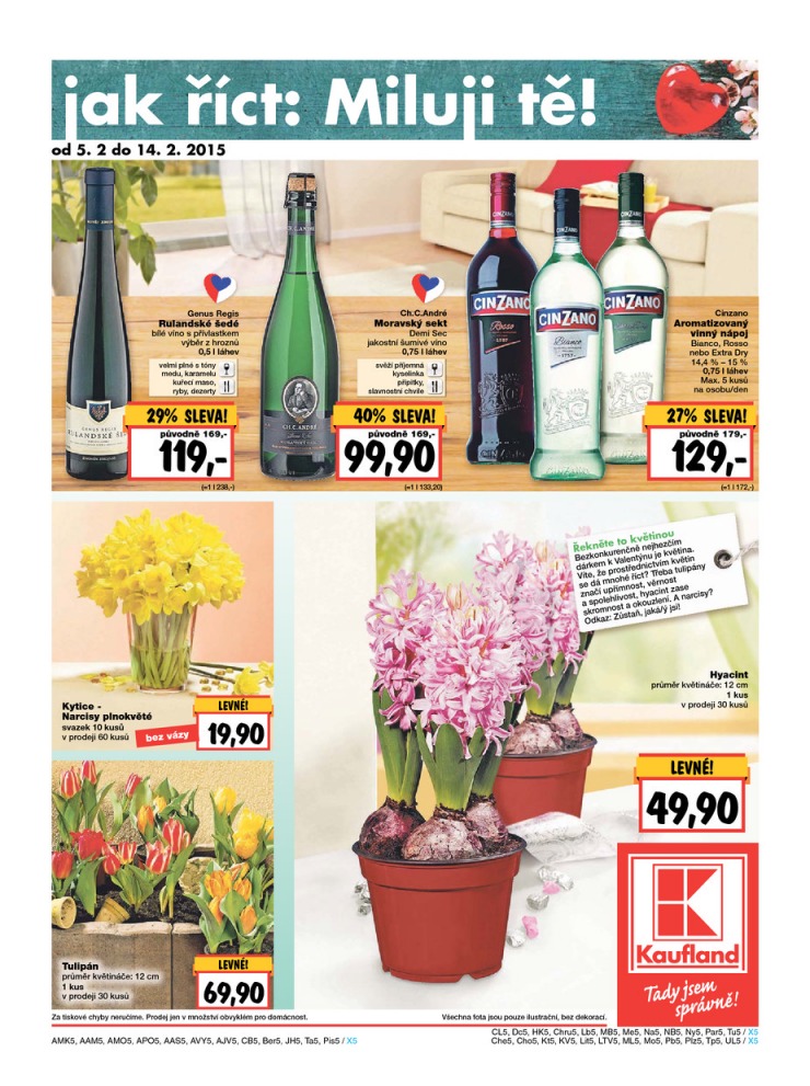 letk Kaufland Aktuln nabdka od 5.2.2015 strana 1