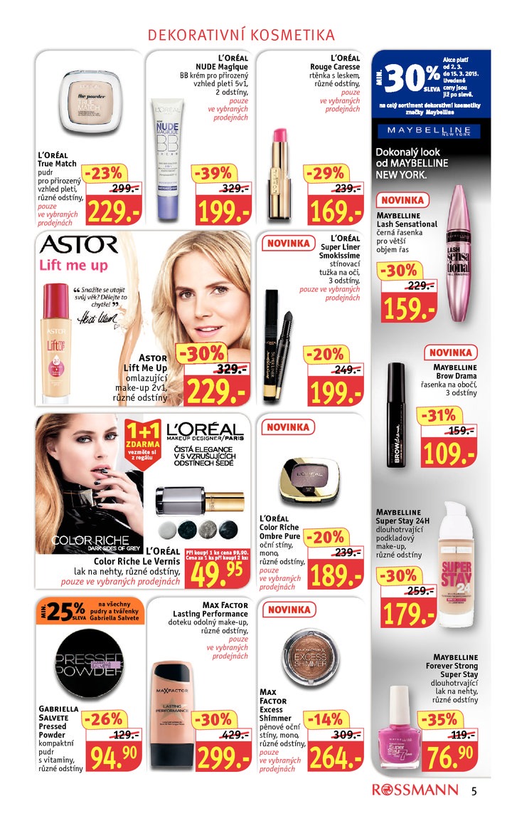 letk Rossmann Letk od 2.3.2015 strana 1