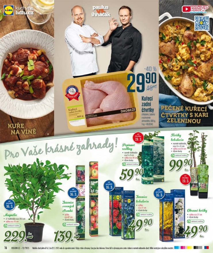 leták Lidl Akční nabídka od 16.3.2015 strana 1 leták Lidl Akční nabídka od 16.3.2015 strana 1