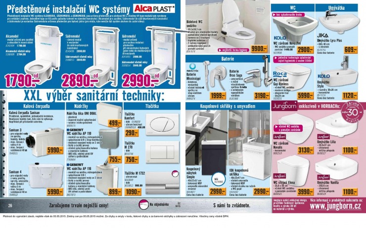 letk Hornbach Aktuln letk od 1.4.2015 strana 1