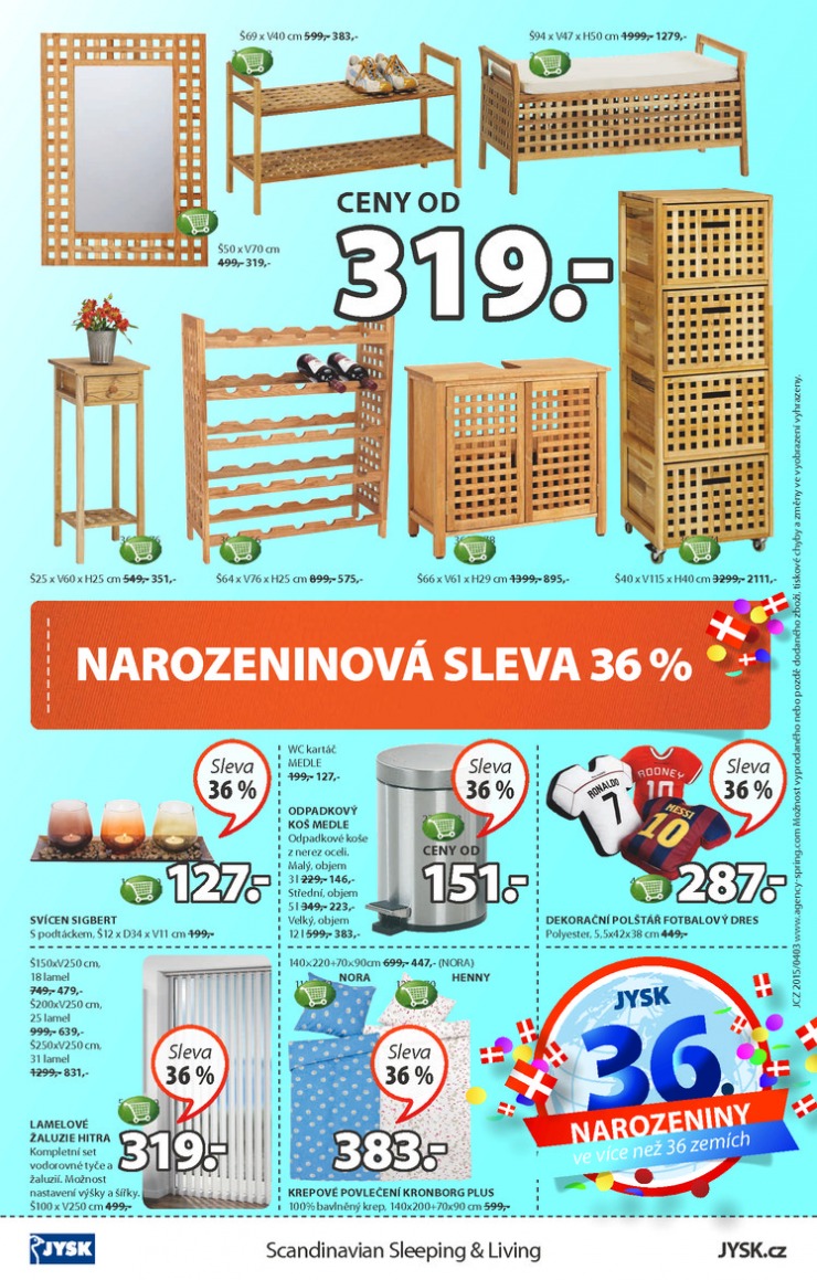 letk Jysk Nabdka tdne od 16.4.2015 strana 1