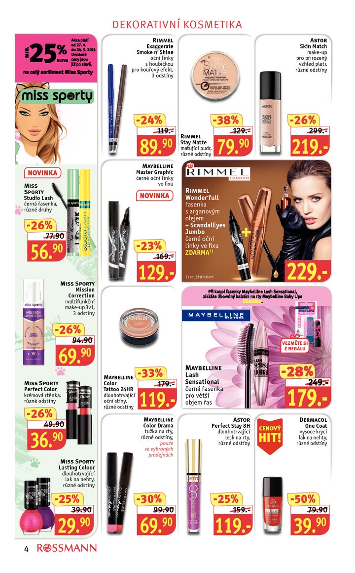 letk Rossmann Letk od 27.4.2015 strana 1