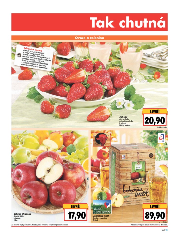 letk Kaufland Aktuln nabdka od 30.4.2015 strana 1