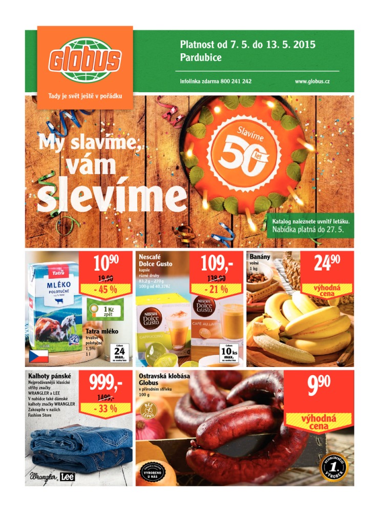 letk Globus Nae noviny od 7.5.2015 strana 1