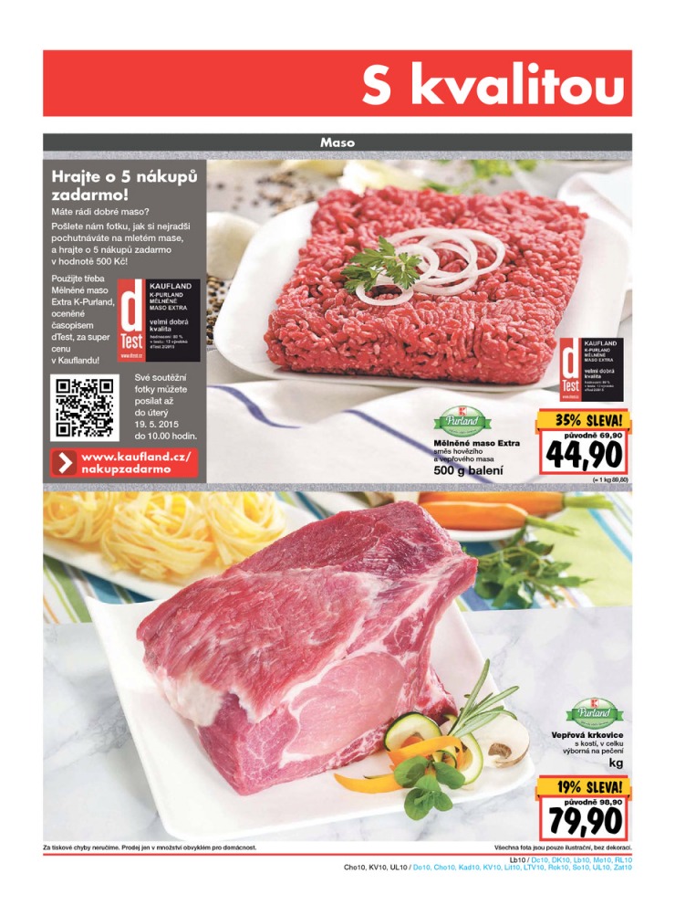 letk Kaufland Aktuln nabdka od 14.5.2015 strana 1