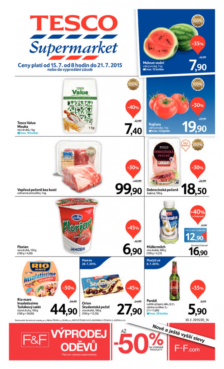 letk Tesco supermarkety od 15.7.2015 strana 1