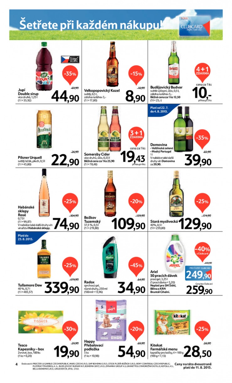 letk Tesco supermarkety od 29.7.2015 strana 1