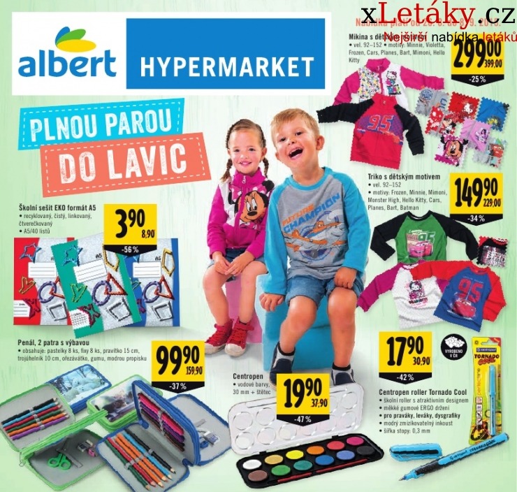 letk Albert Hypermarket - Plnou parou do lavice letk strana 1