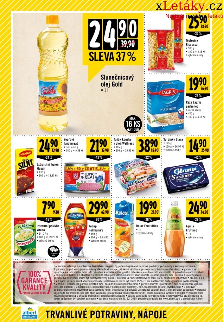 leták Albert Hypermarket leták strana 1 leták Albert Hypermarket leták strana 1