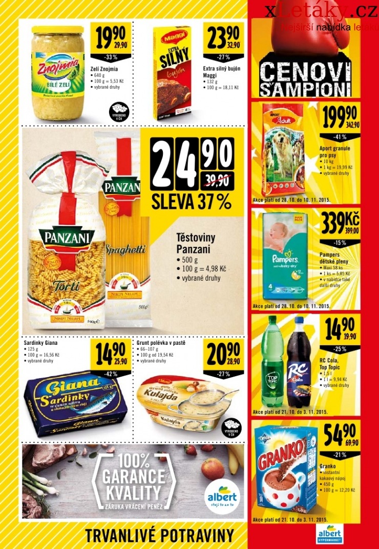 letk Albert Hypermarket letk strana 1